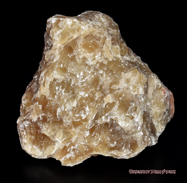 Hexenshop Dark Phönix Honigcalcit Rohstein Halbedelstein 531g